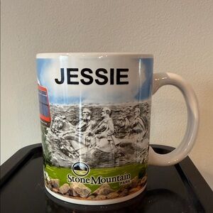 Stone Mountain Scenic Mug with name Jessie
